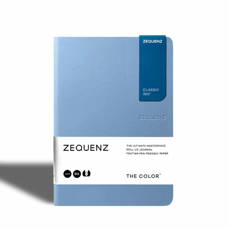 Zequenz | Cuaderno The Color B6 Light Blue (Interior a Escoger)